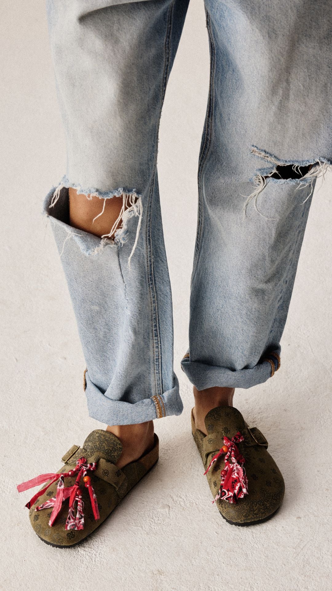 New virgin clog kaki