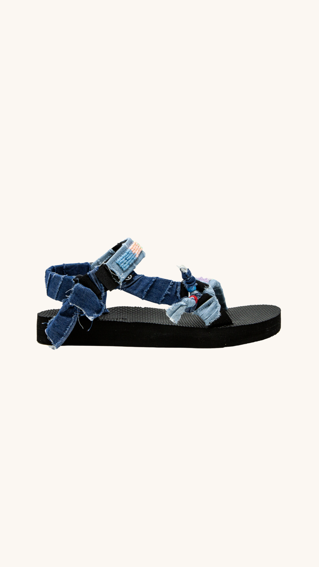 Trekky perles denim