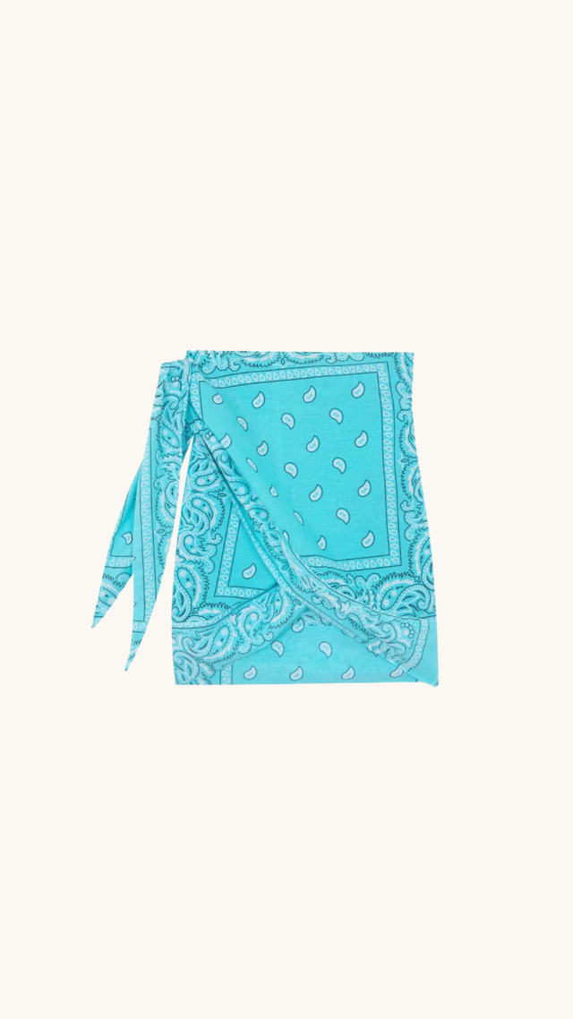 Bandana Aqua Sarong