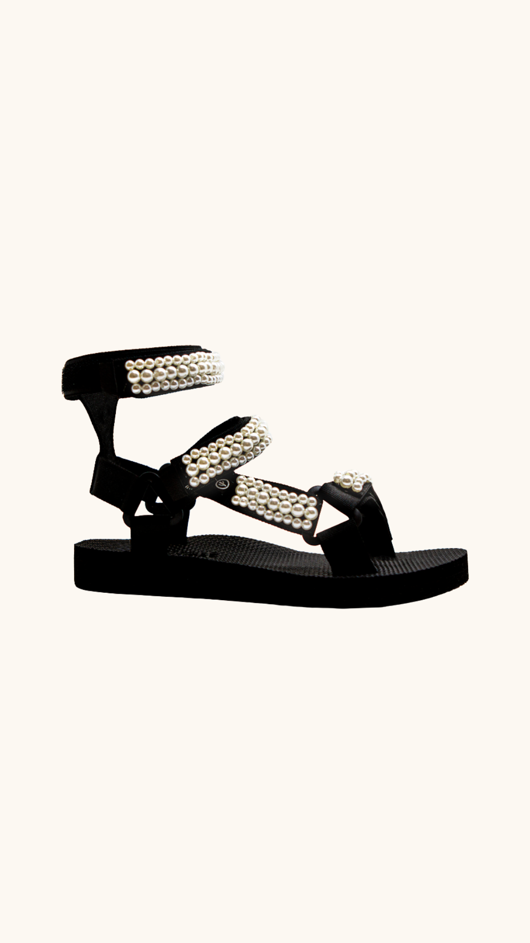Trekky double ankle pearl