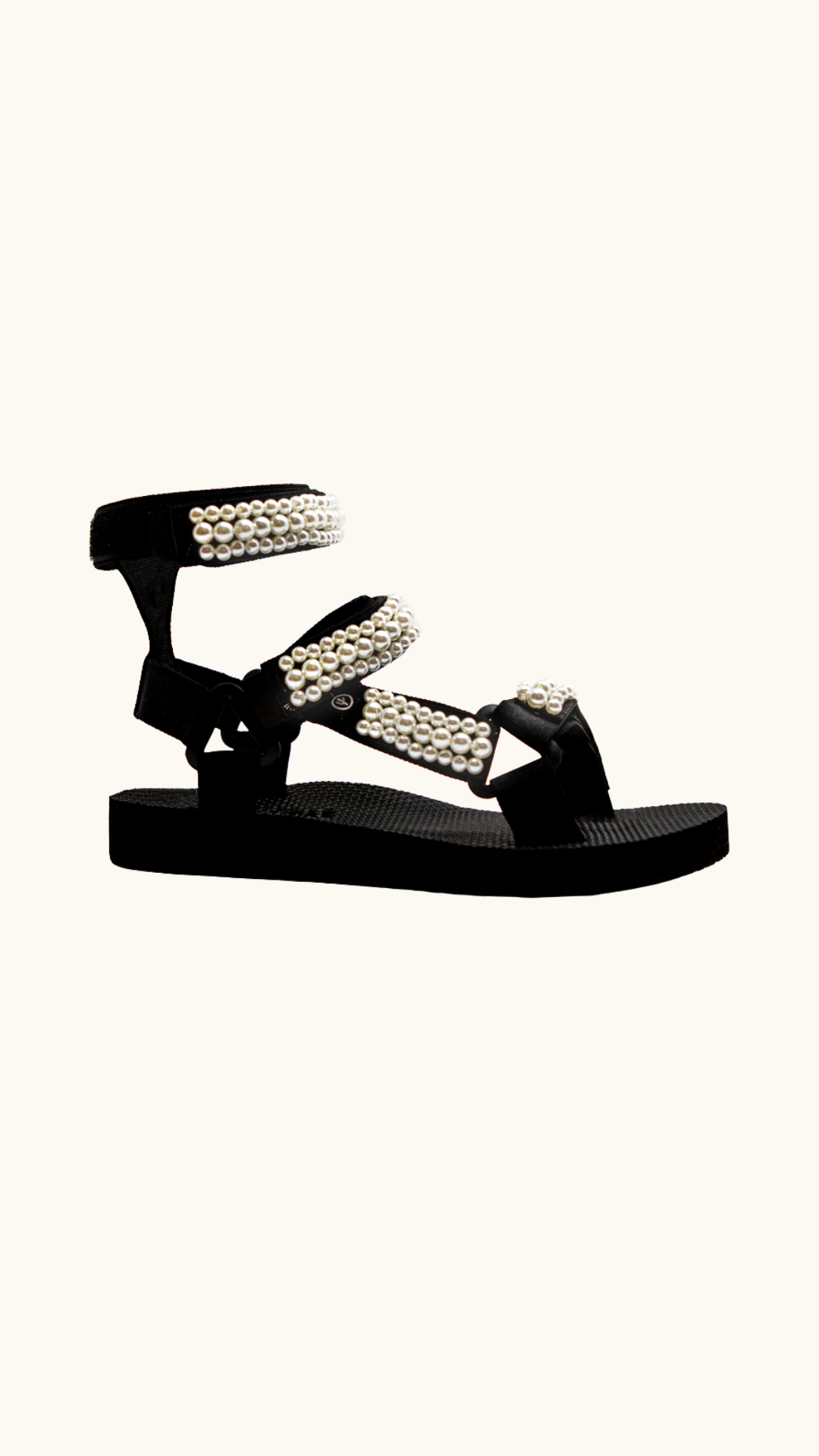 Trekky double ankle pearl