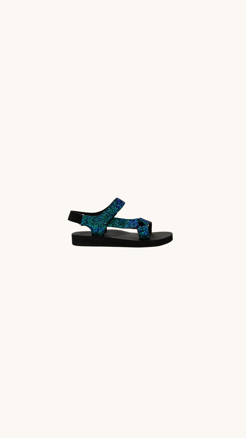 Trek-kids vert pailleté