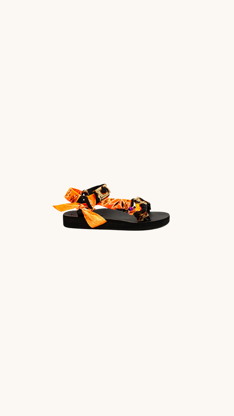 Trek-kids fluo leopard orange