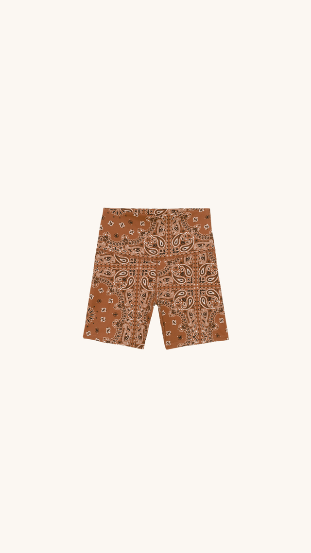 Terracotta Bandana Short