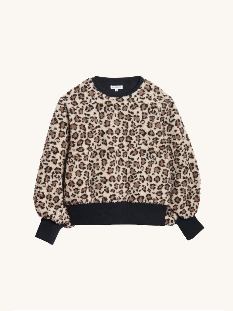 ARROW SWEAT LEOPARD PRINT