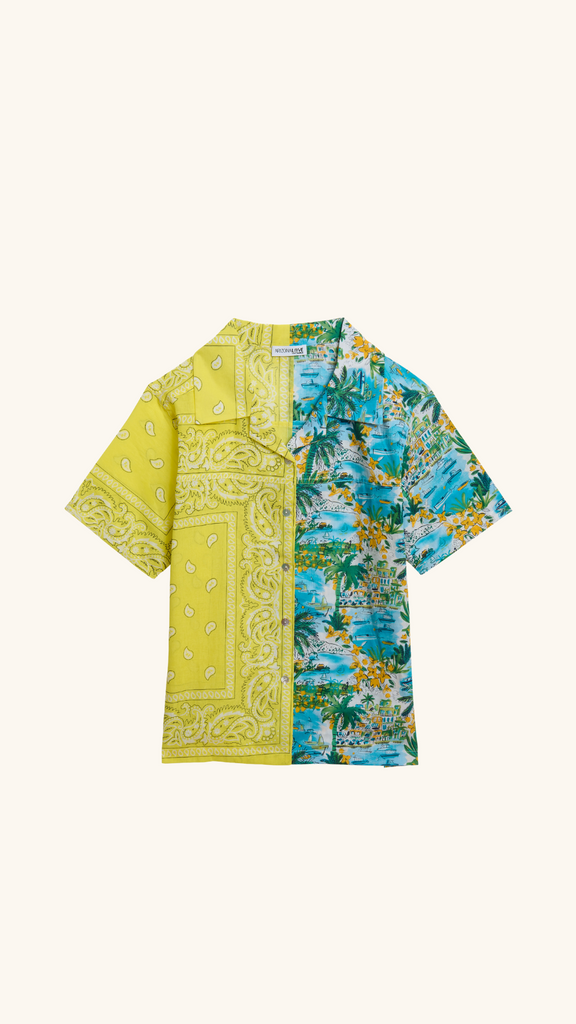 Shirt Hawai Yellow Bandana