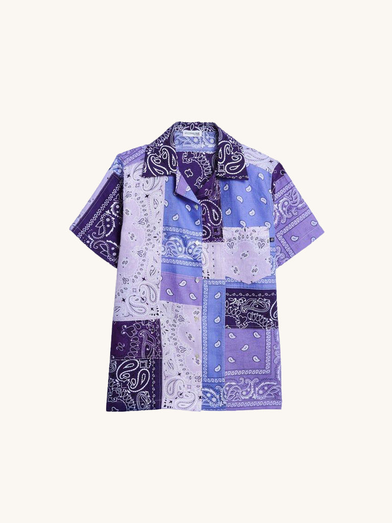 Bowling Shirt Bandana Mix Violet