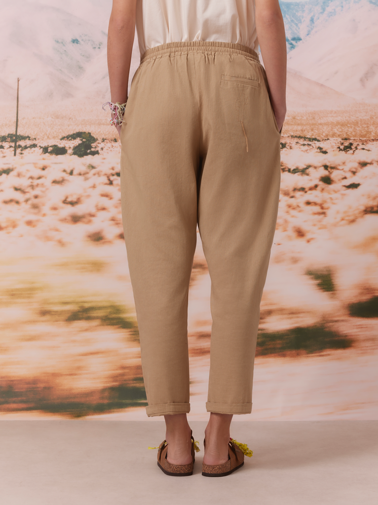 Pantalon chino beige