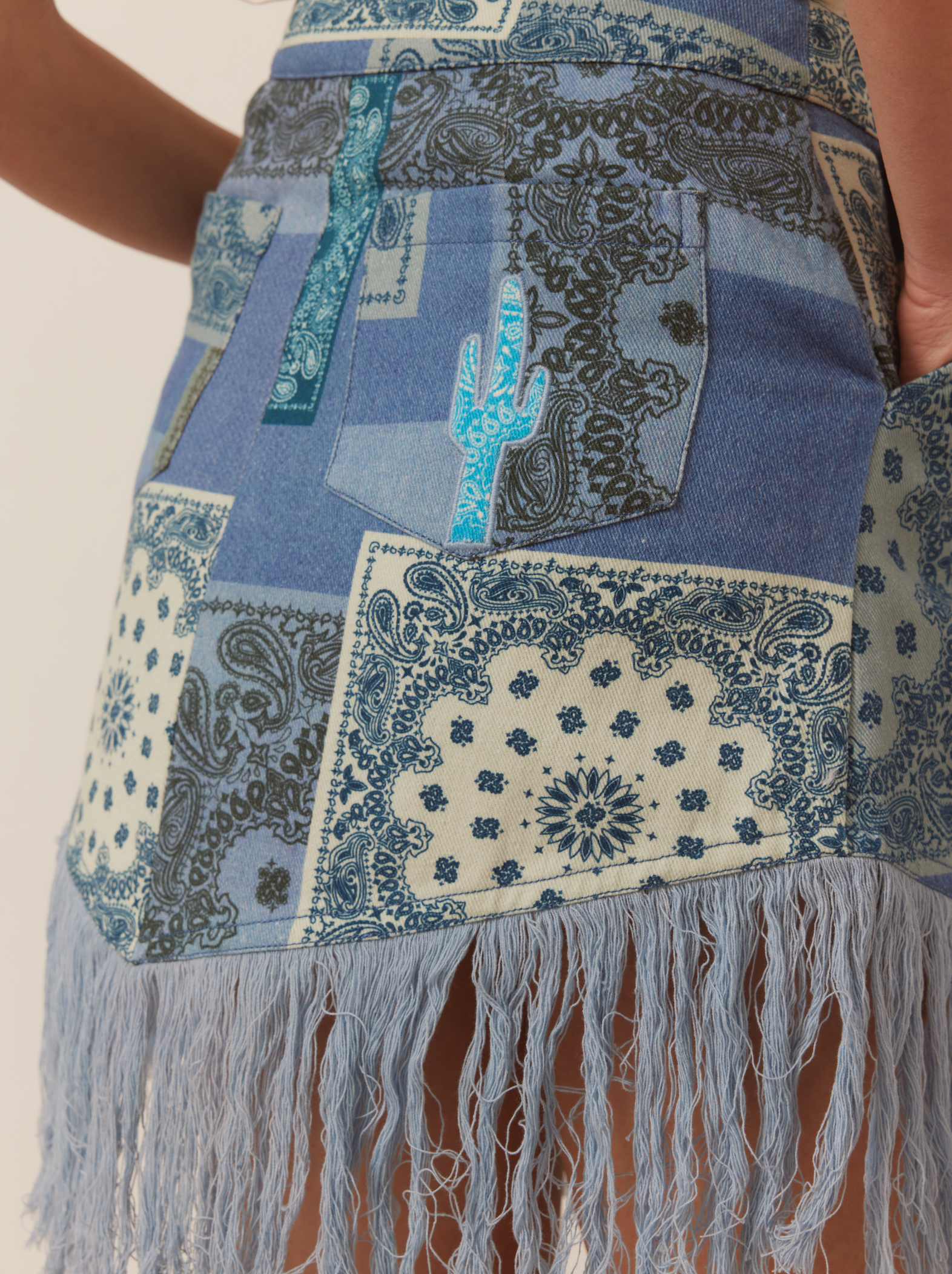 Denim skirt