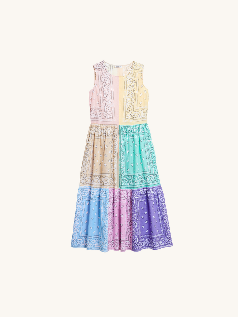 Bandana Multicolour Dress Kids