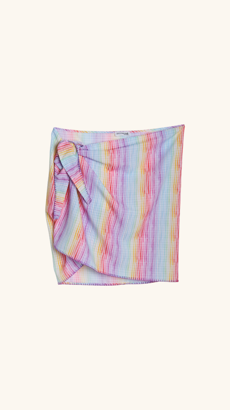Multi stripe Sarong