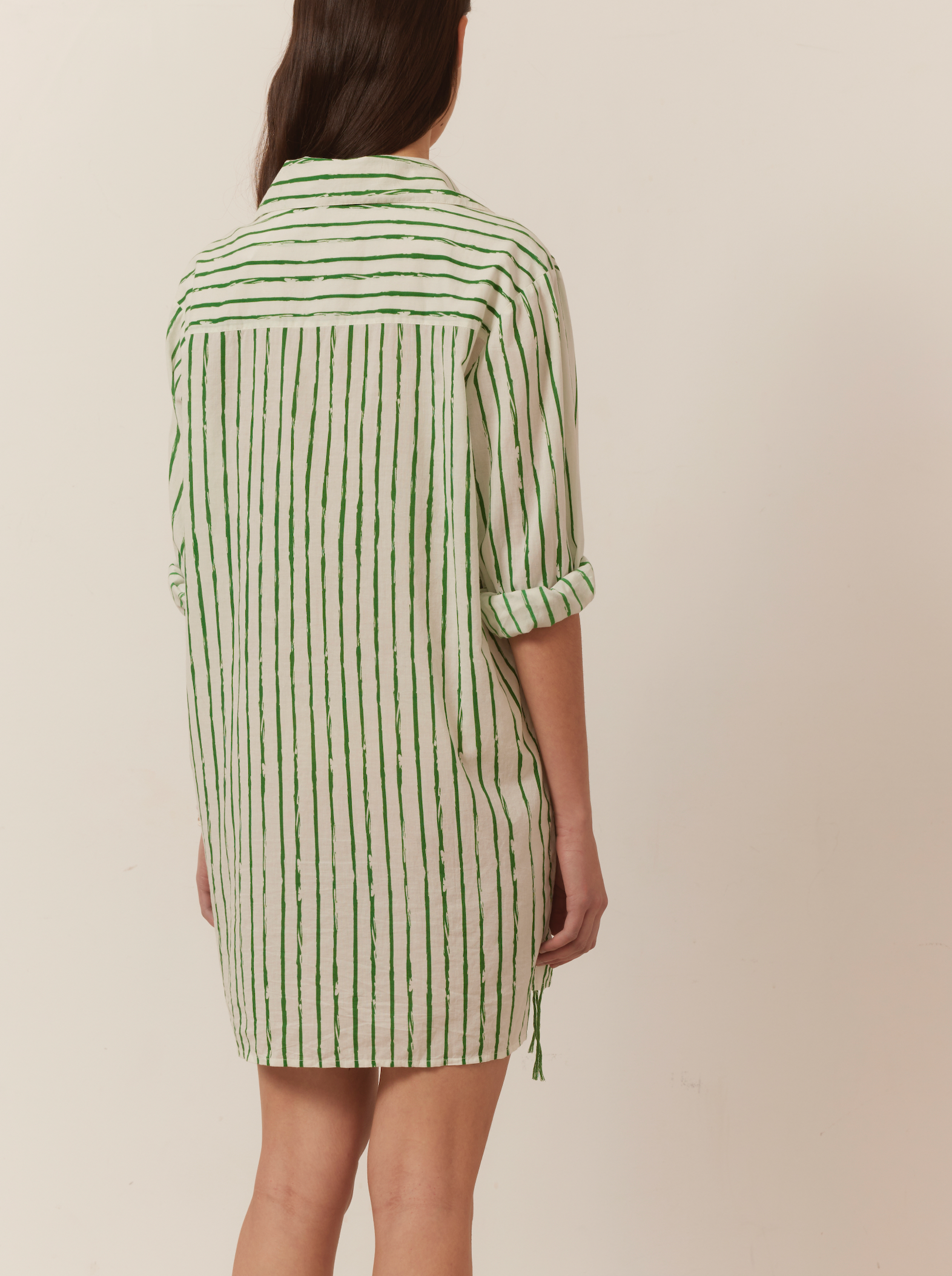 Stripe shirt tunic