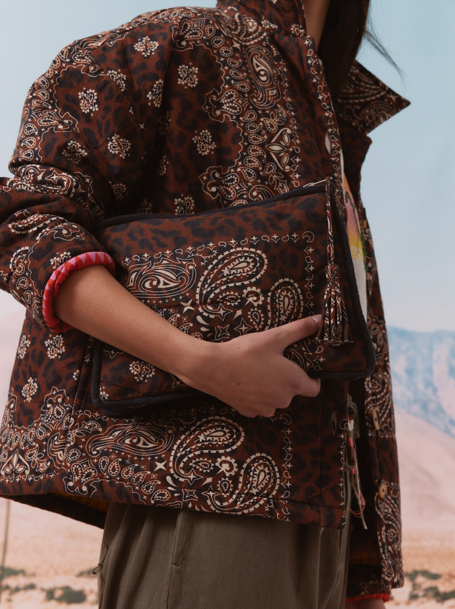 Pochette léopard