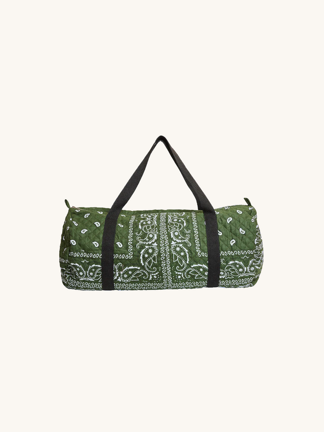Bandana kaki quilted bowler bag kids