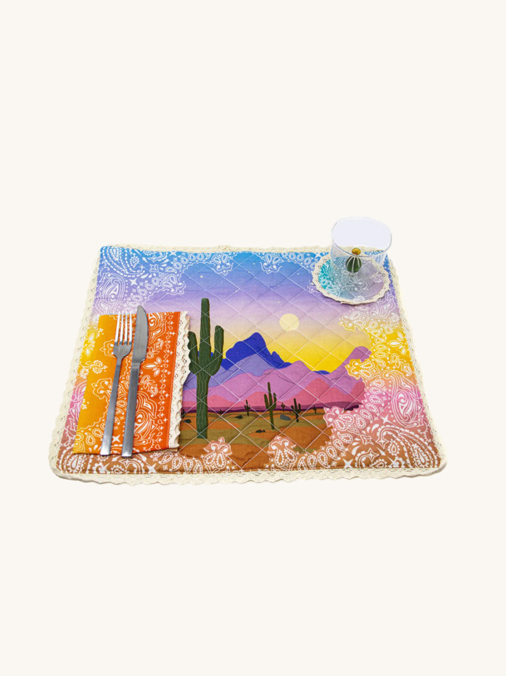Table mat desert