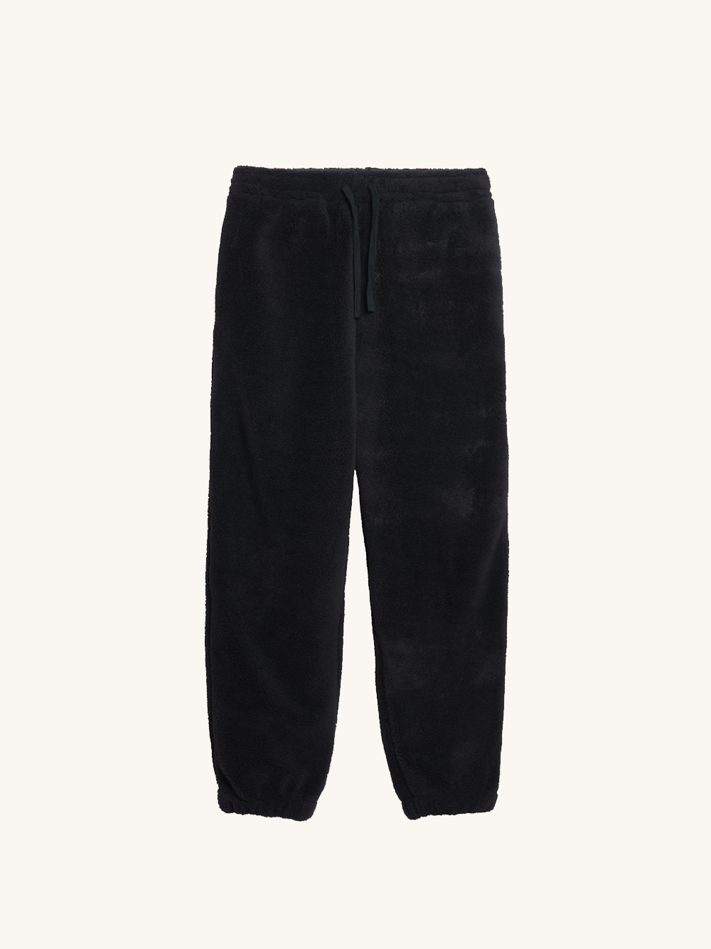 Sherpa pants black