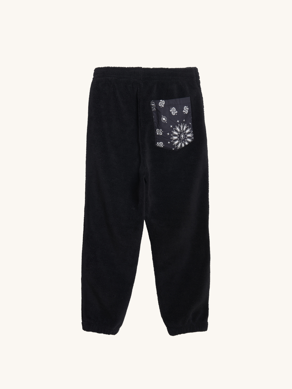 Sherpa pants black