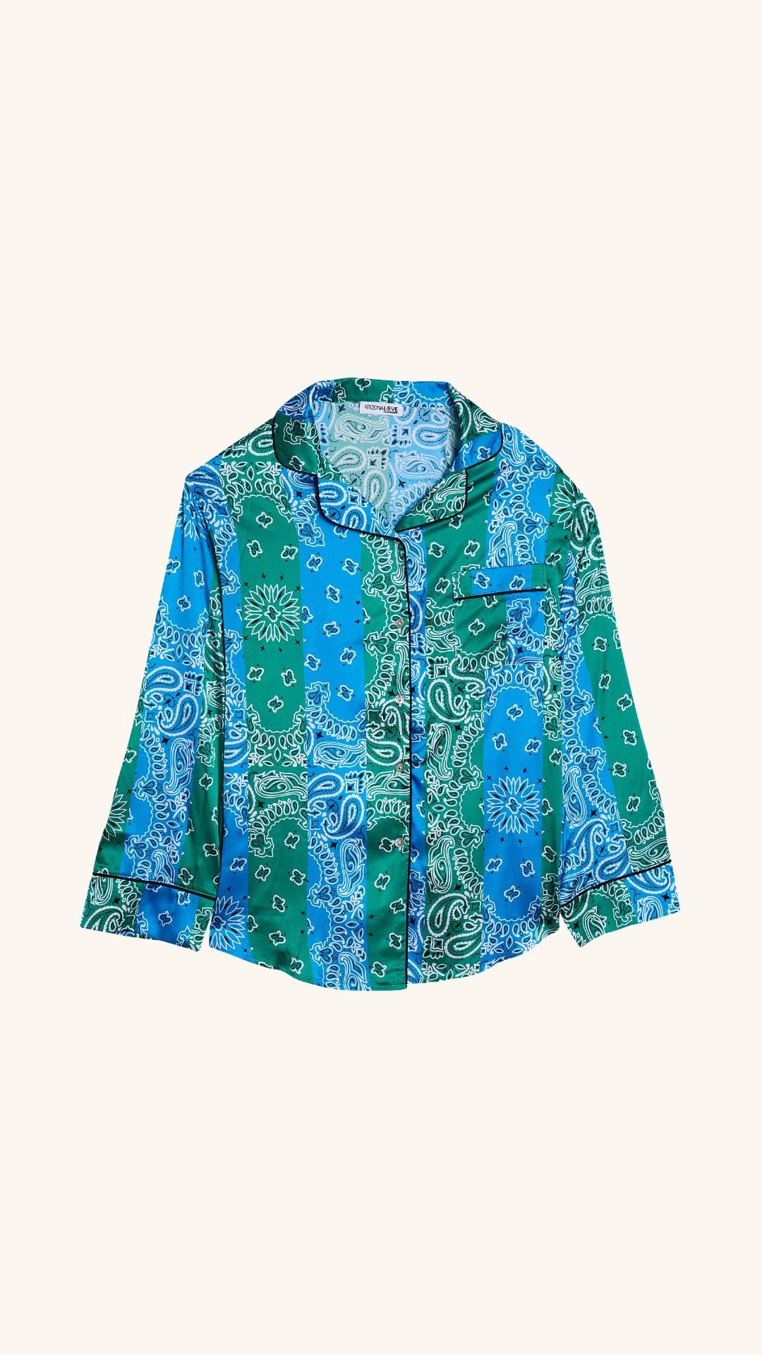 Comfy set blue silk