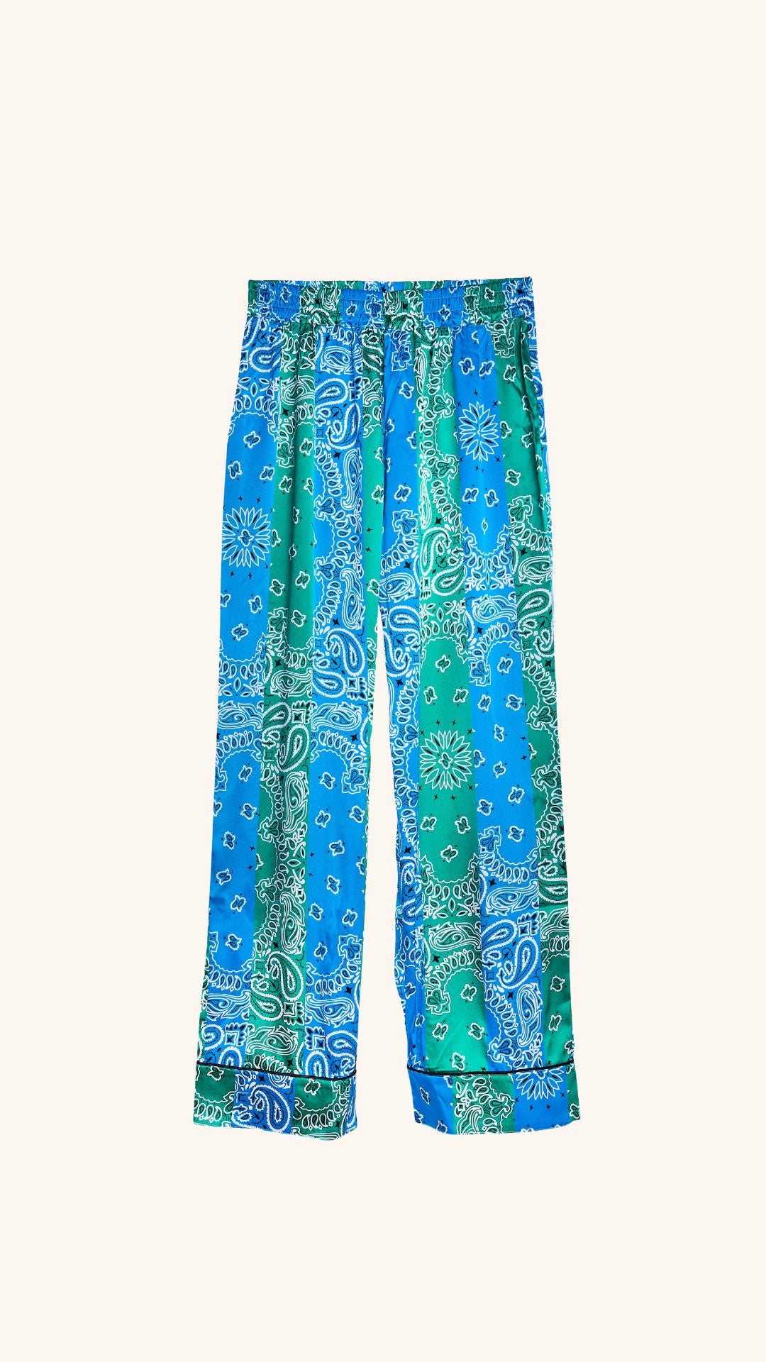 Comfy set blue silk