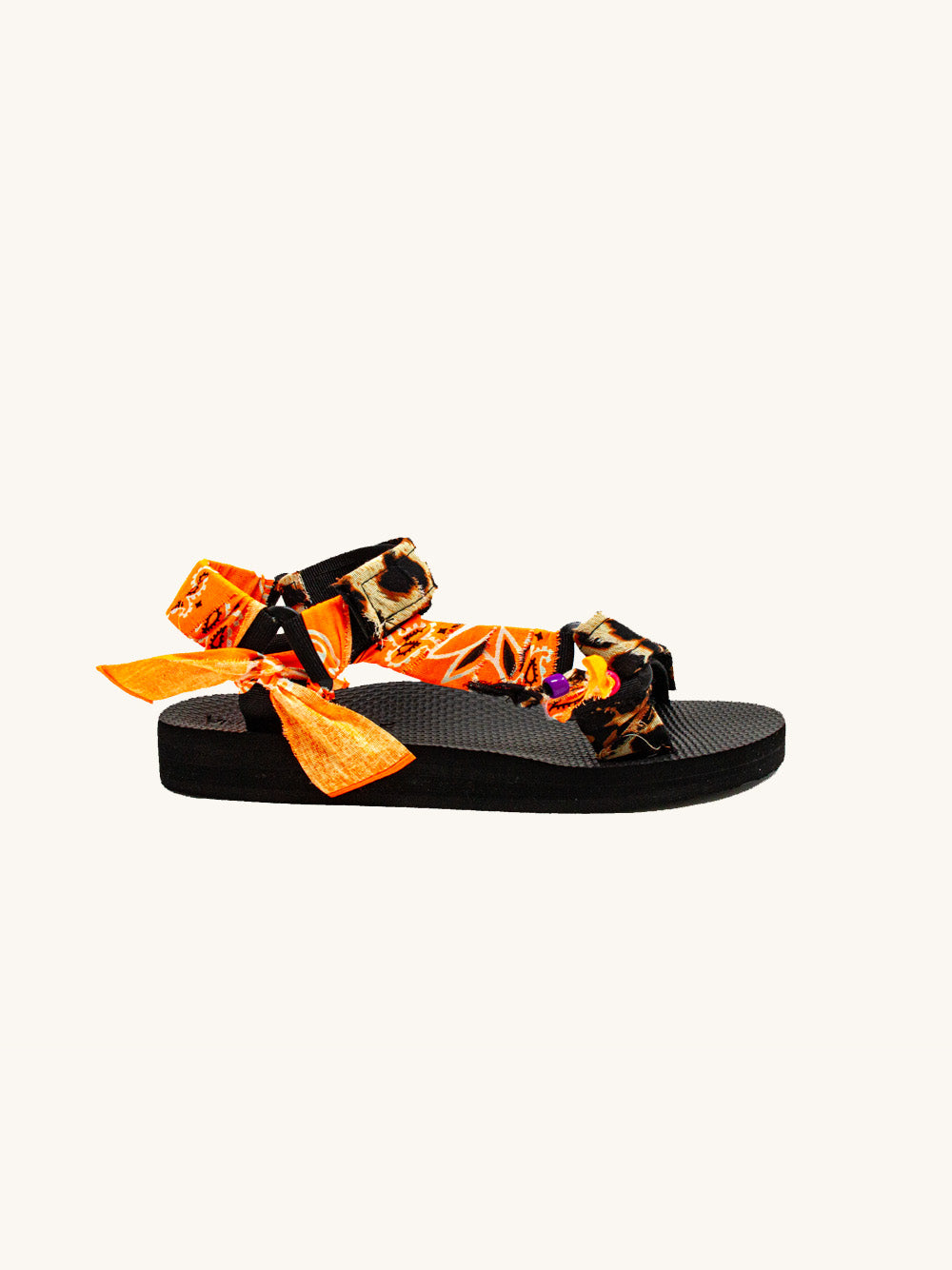 Trek-kids fluo leopard orange