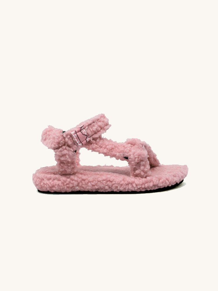 Trek-kids fourrure rose