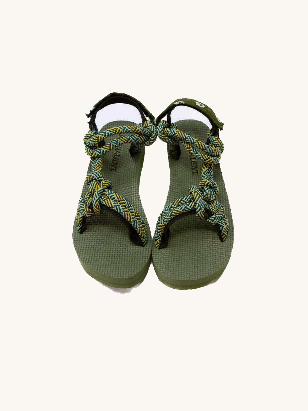 SALE!!★Arizona Love Trekky Sandal ギンガムチェック柄 送料込 arizona_love_trekky_mixflower_