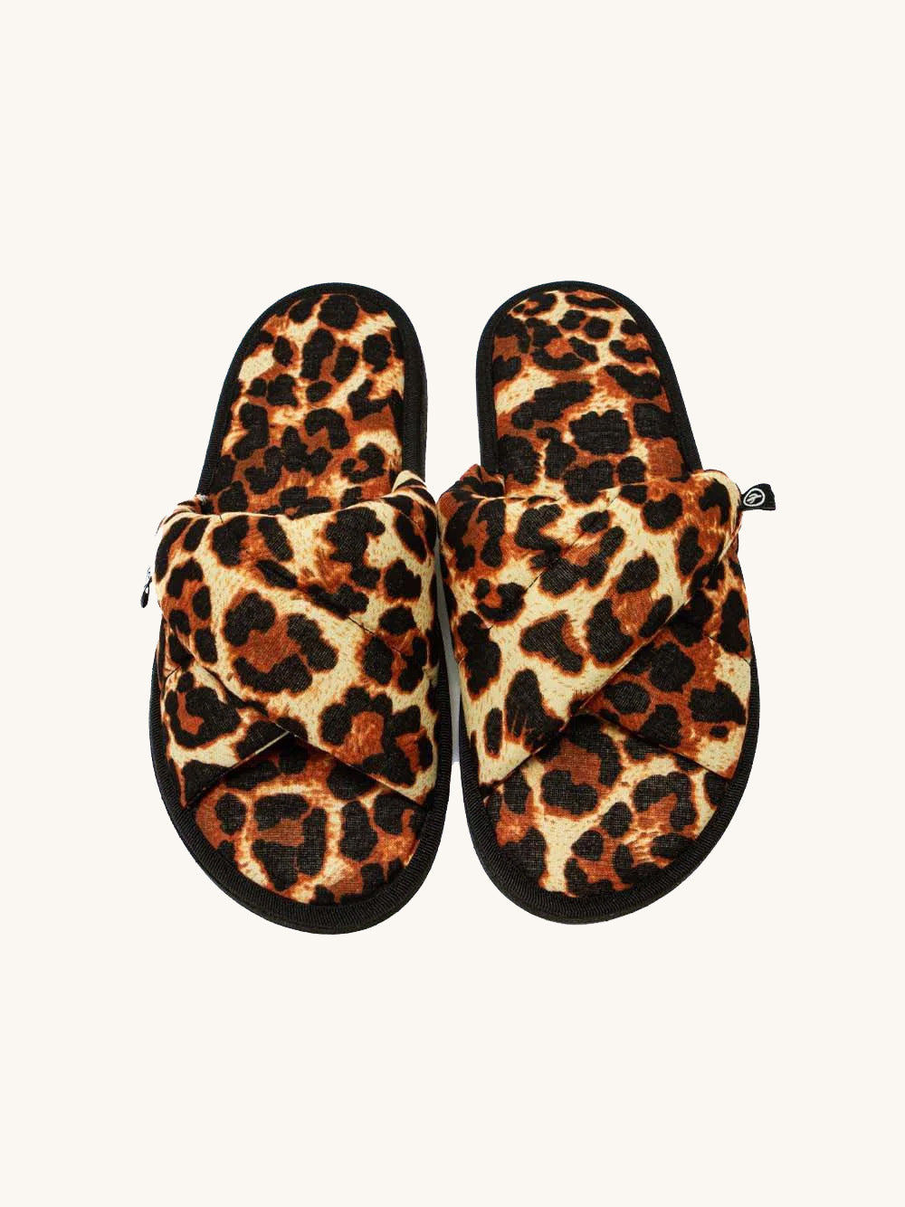 VEGAS SLIDE LEOPARD PRINT