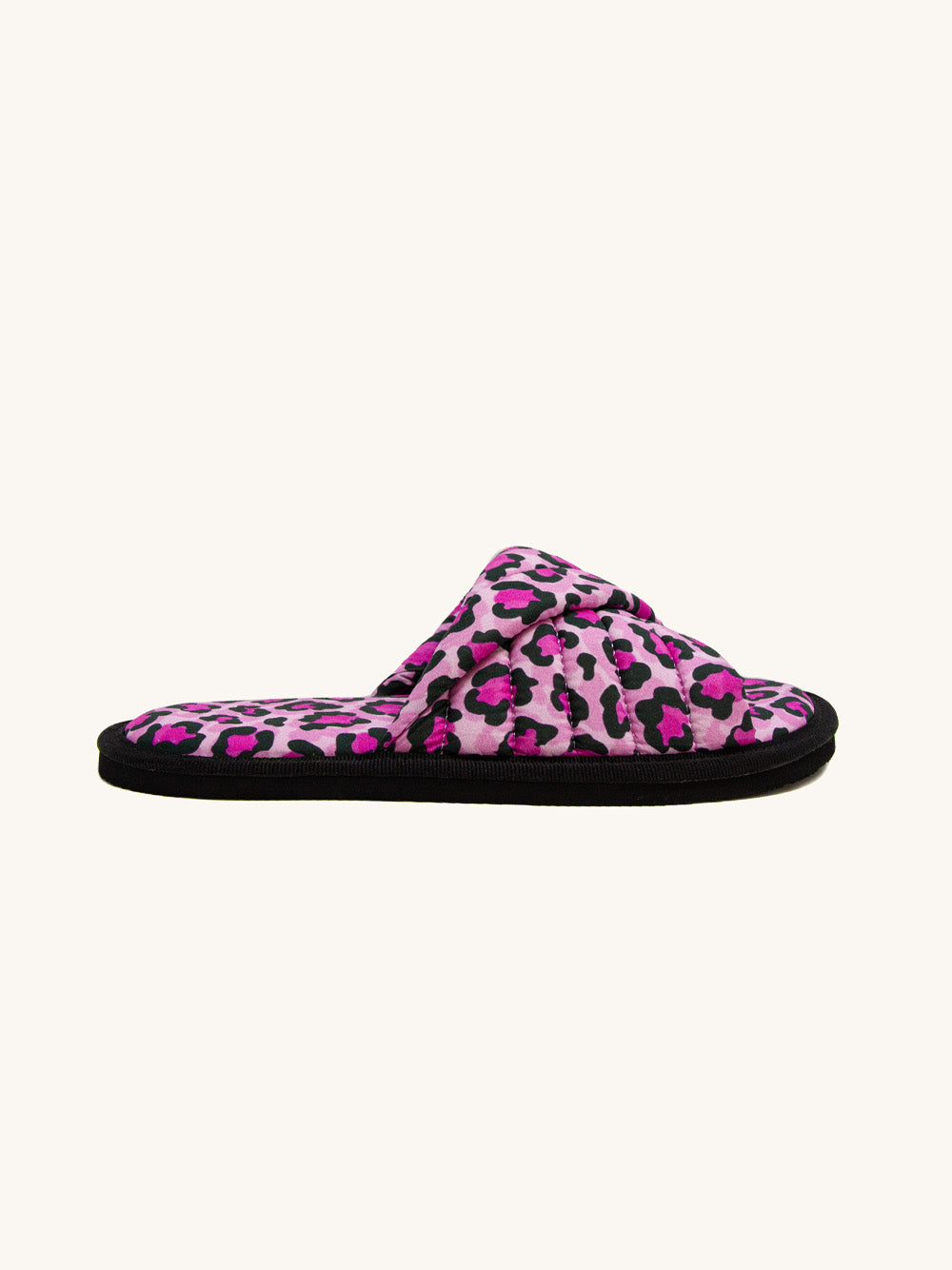 VEGAS SLIDE PINK LEOPARD