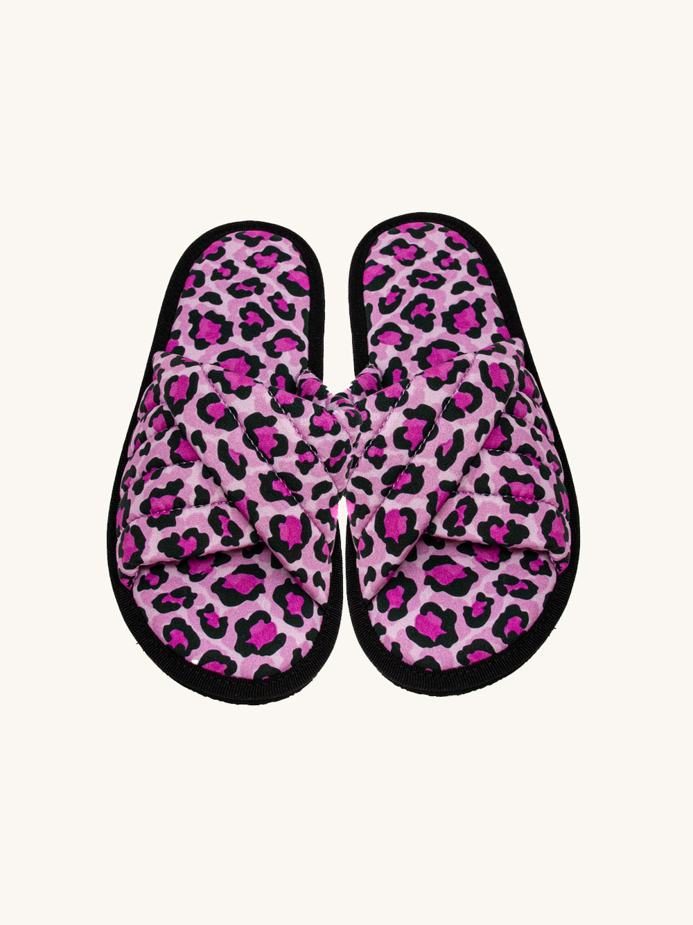 VEGAS SLIDE PINK LEOPARD