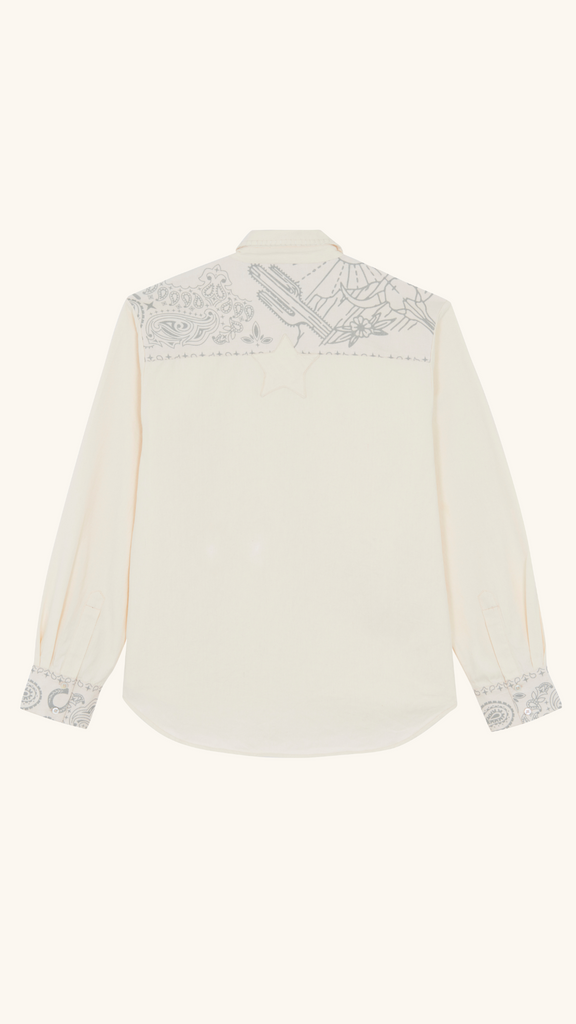 BANDANA CREAM SHIRT