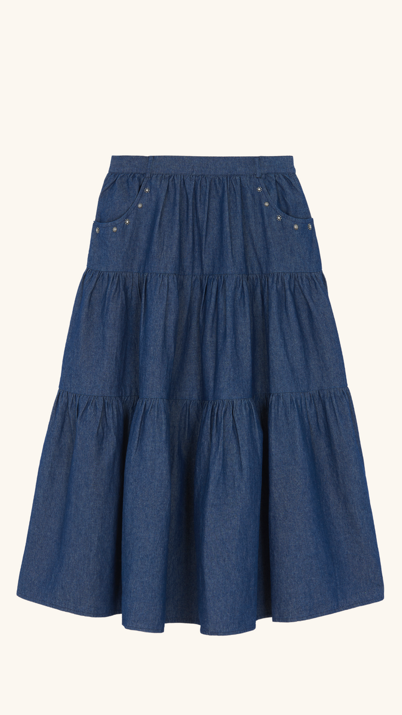 Denim skirt