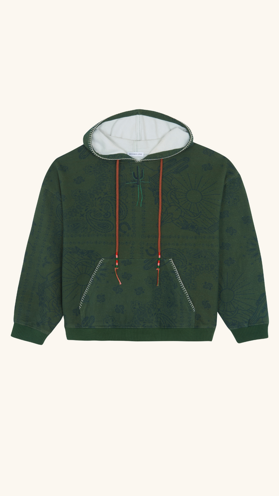 GREEN HOODIE