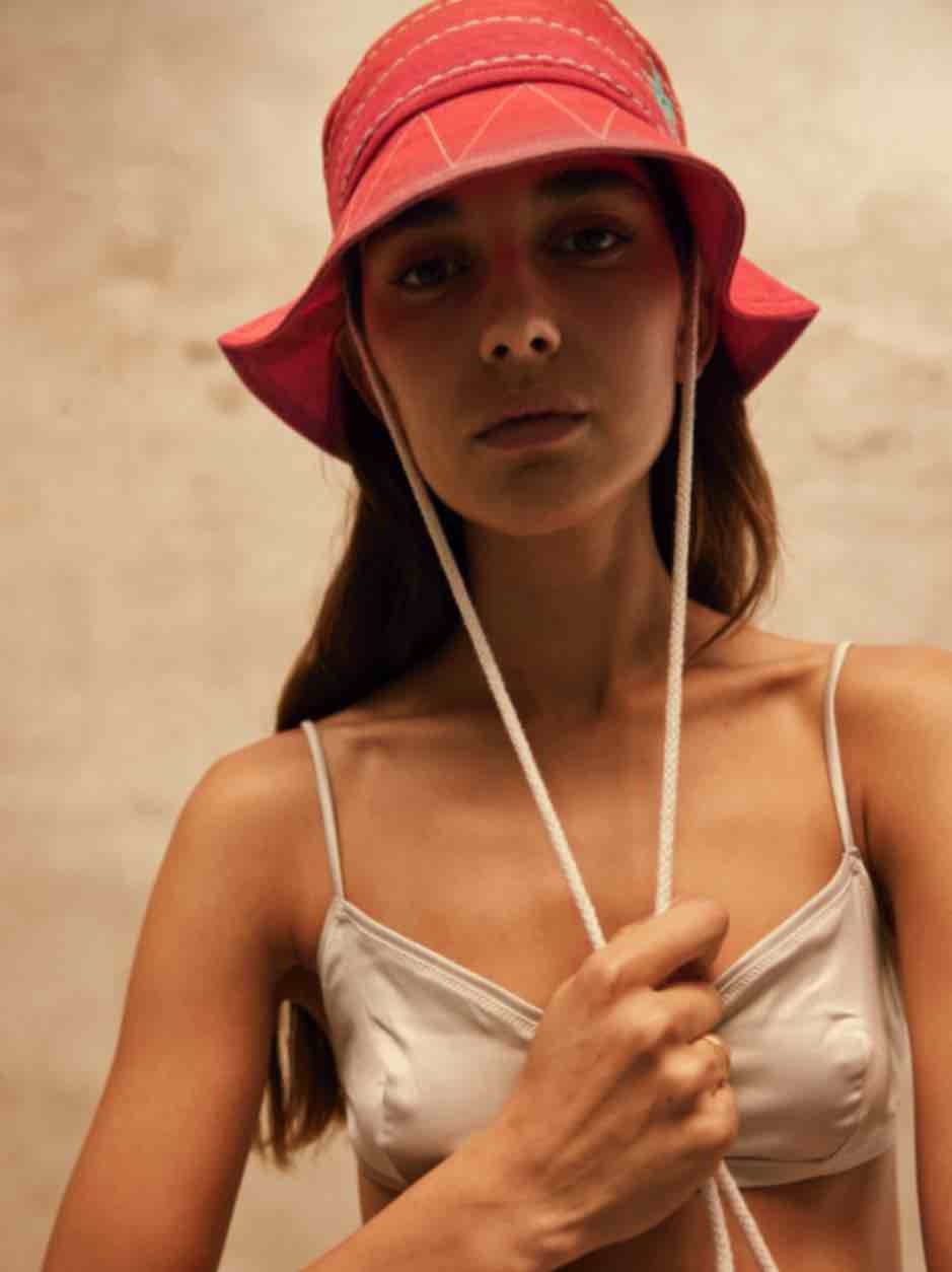 Palm tree shade hat