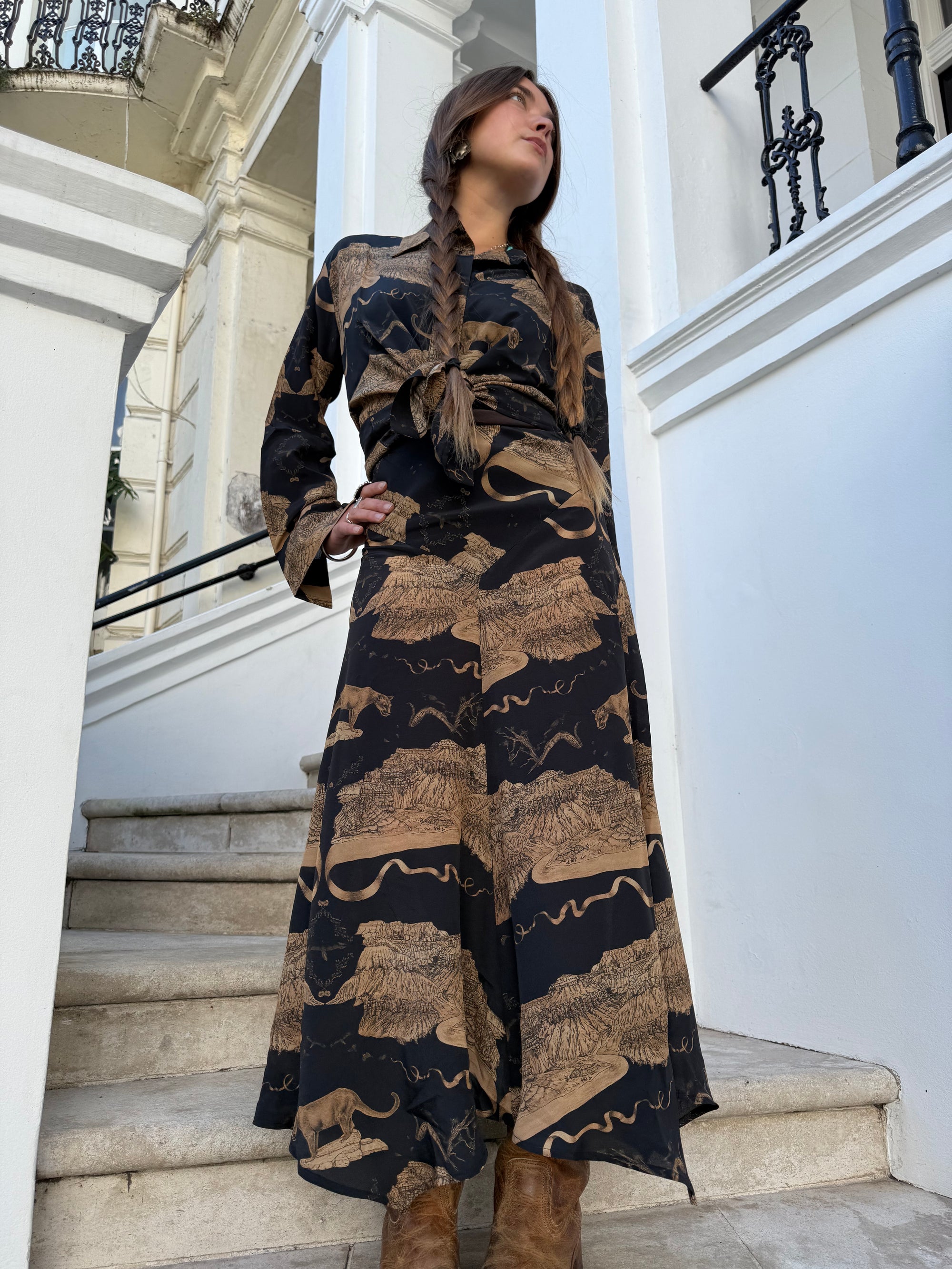 Chemise Lion montagne