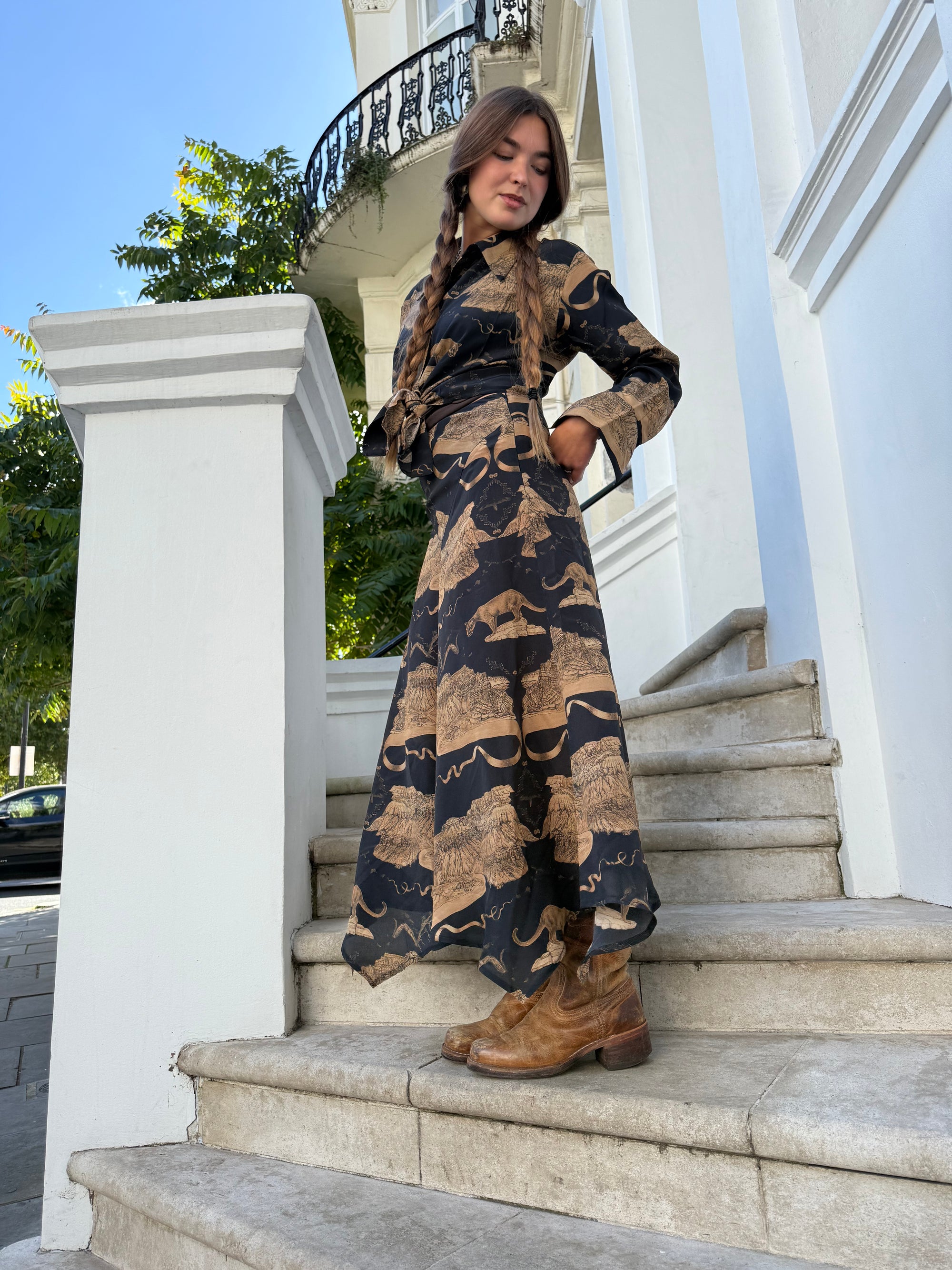 Chemise Lion montagne