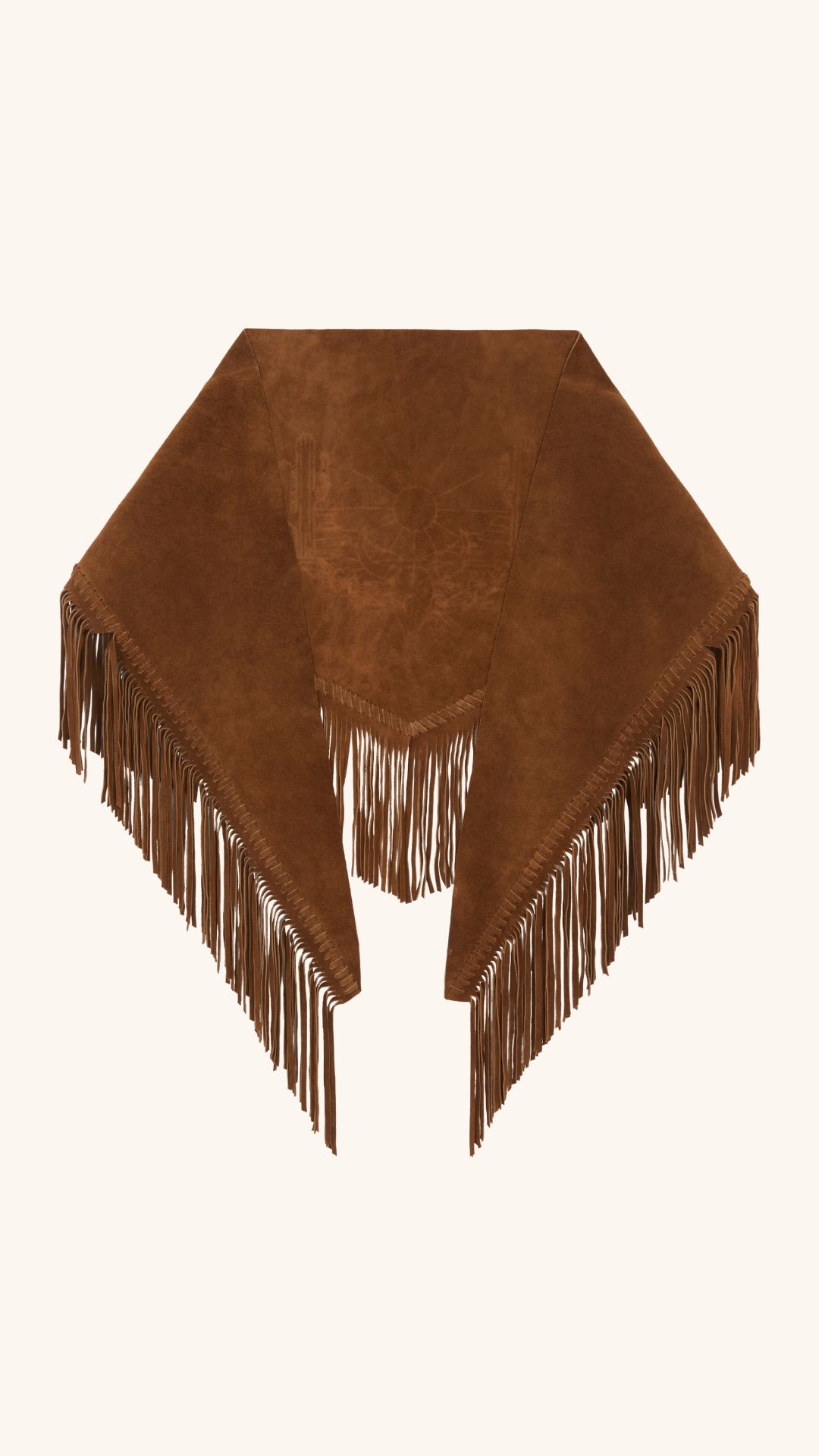 Suede scarf