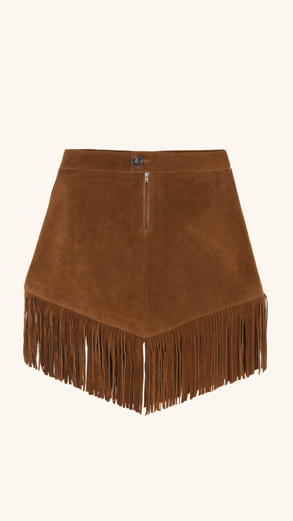 SUEDE SKIRT