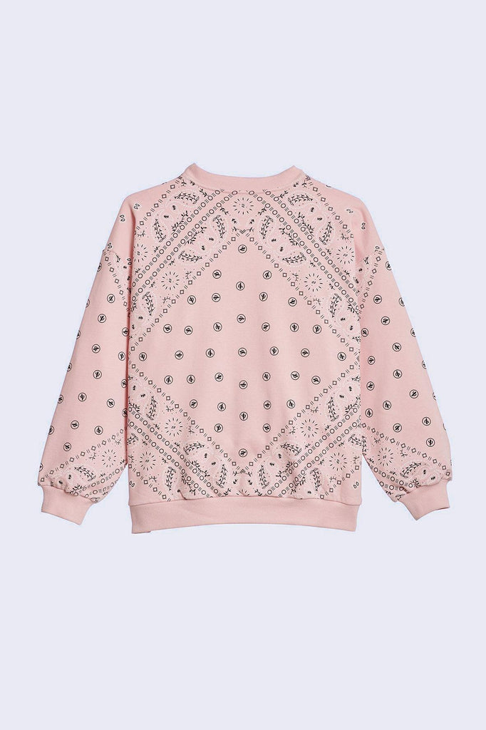 Sweatshirt Austin Pink Bandana