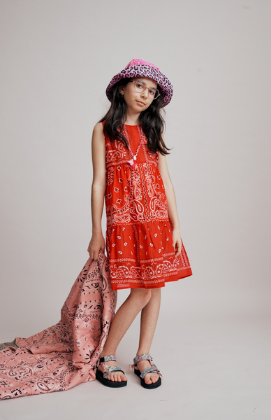 Bandana red dress kids Arizona Love Bandana red dress kids Arizona Love