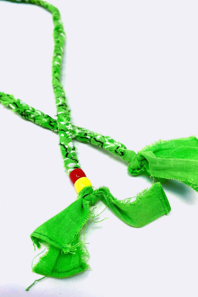Bandana Necklace Green